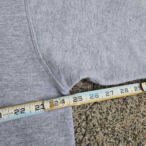 Vtg Y2k HAIDA Abstract Indigenous Art Graphic Print Nature Hooded Sweatshirt XL - Picture 5 of 6